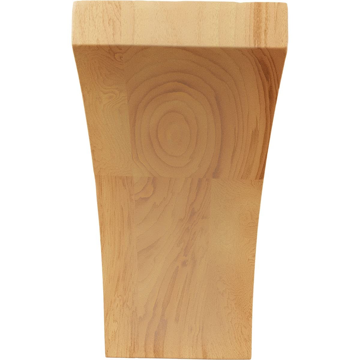 Small Red Oak Lawson Wood Corbels CORW03X03X06LWRO 3×31/2×6 Inch Bracket