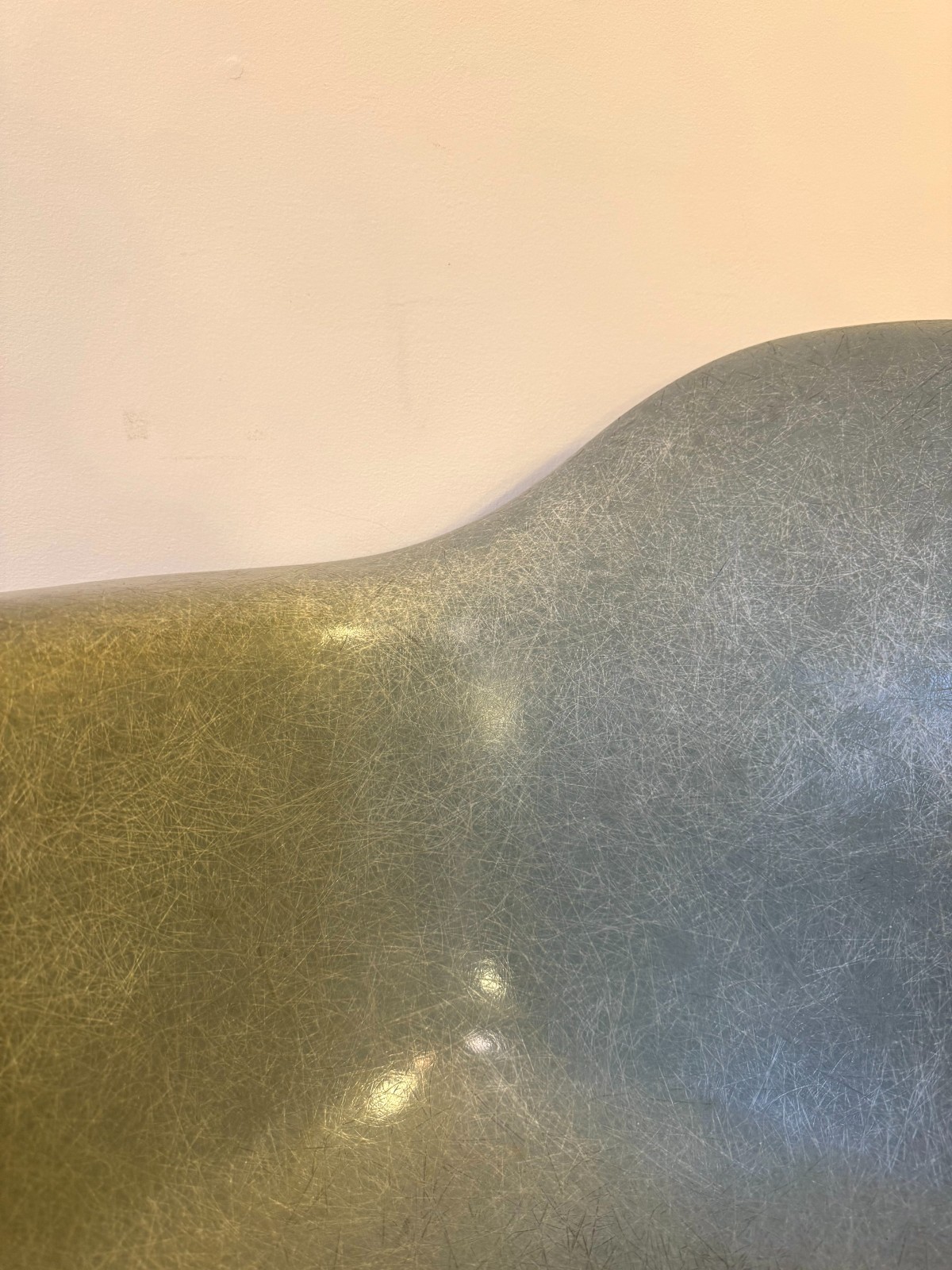 Eames Molded Fiberglass Armchair for Herman Miller (Seafoam Green)