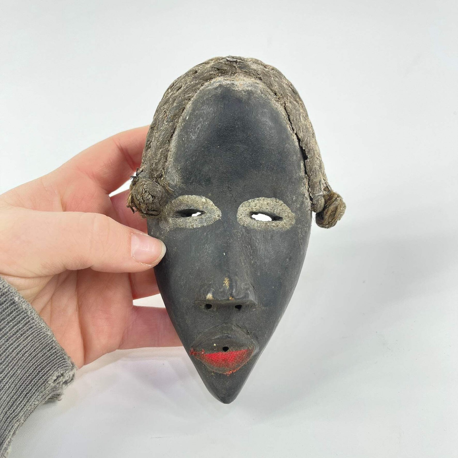 Dan Passport Mask with Braided Hair