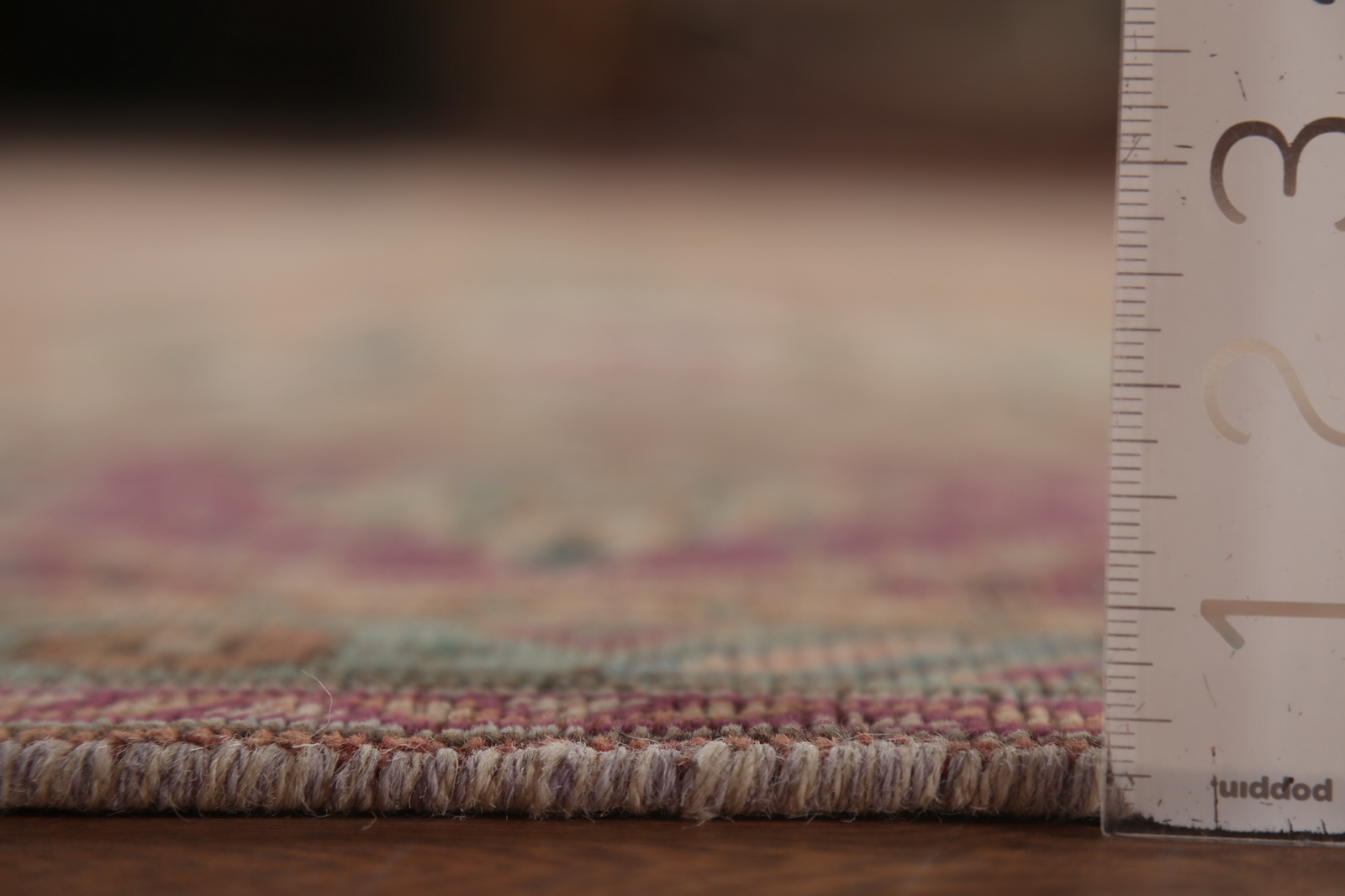 Vintage Geometric Rust/ Purple Tebriz Traditional Hand-knotted Area Rug 10×12