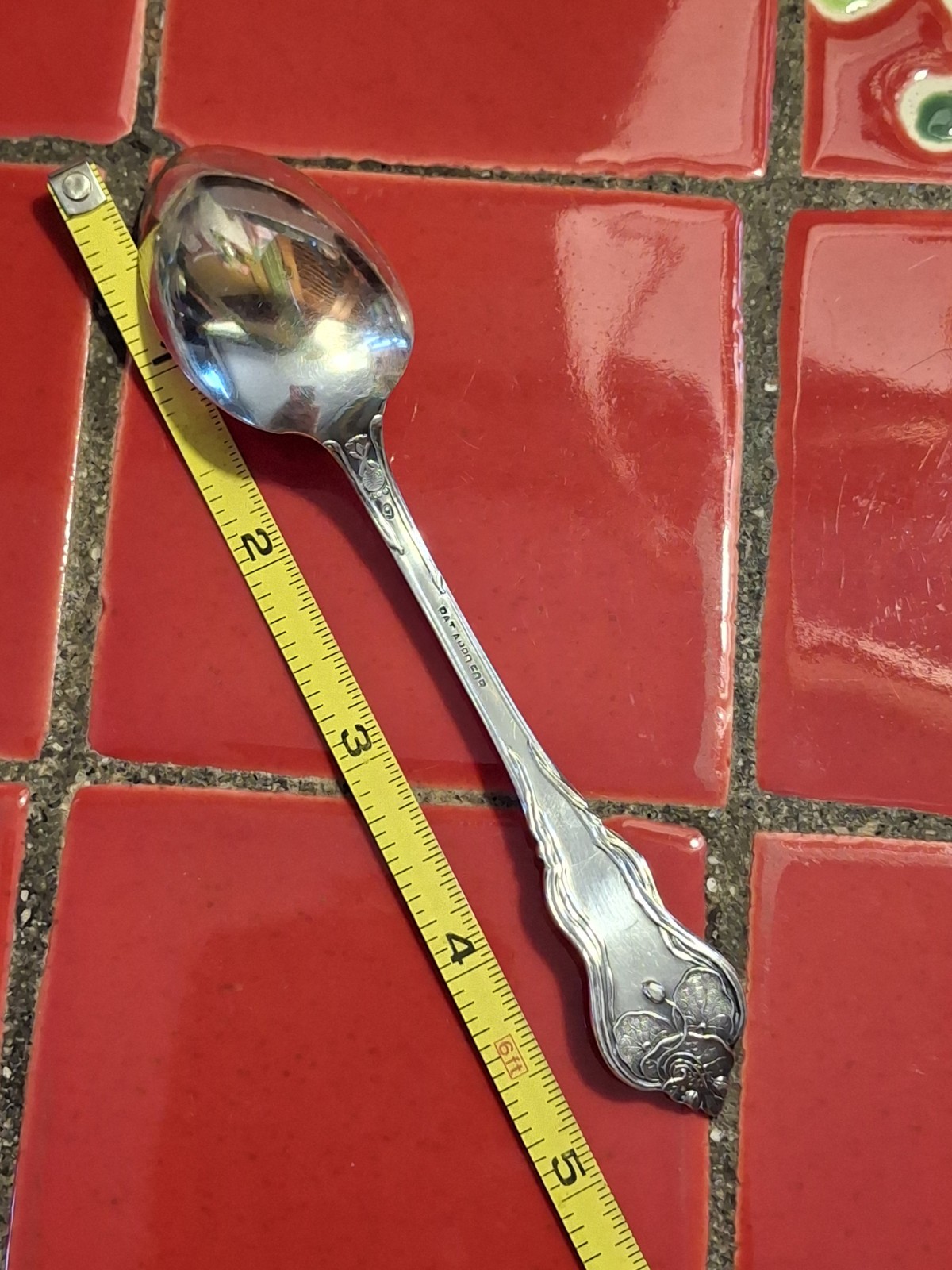 RARE Nenuphar 5 O’Clock Youth Spoon 1905 By American Silver Plate 5″ Long