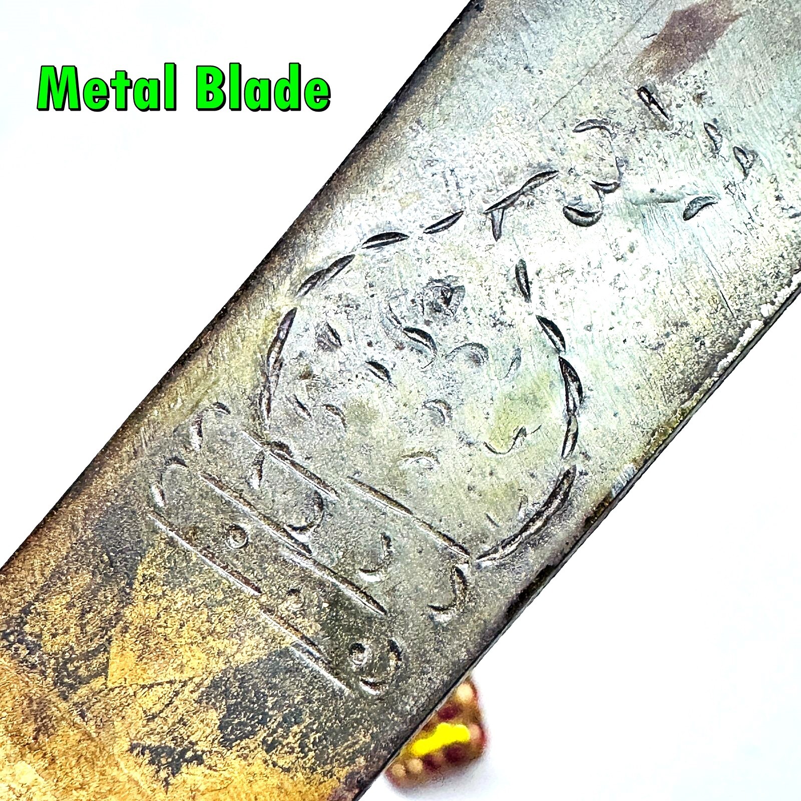 Meedmor Metal Leklai Naga Eye Jade Toh WatRakang Protection Thai Amulet #18212