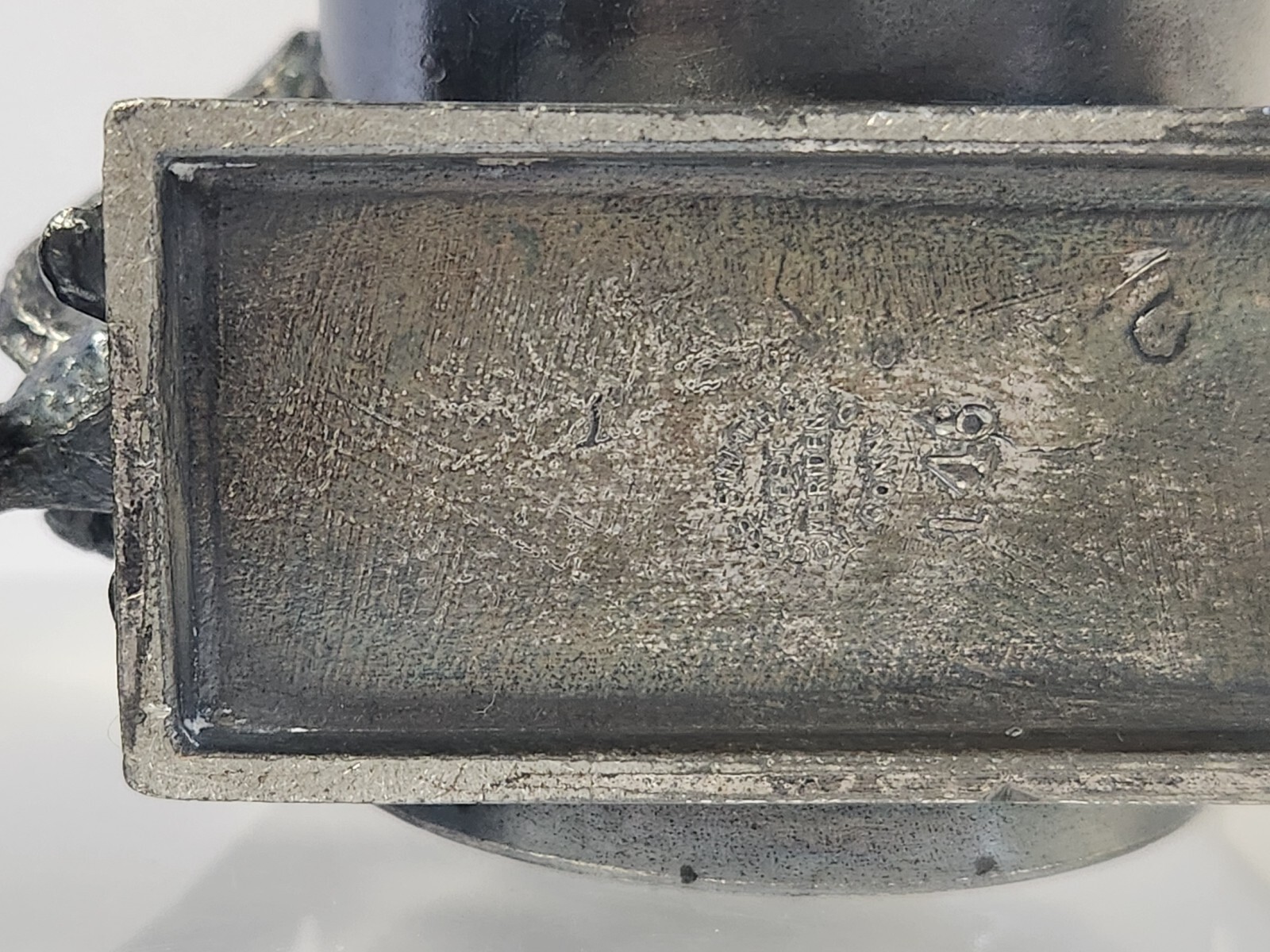 Victorian Napkin Ring Holders Silverplate Rogers Smith Co Monogram Michael Mary