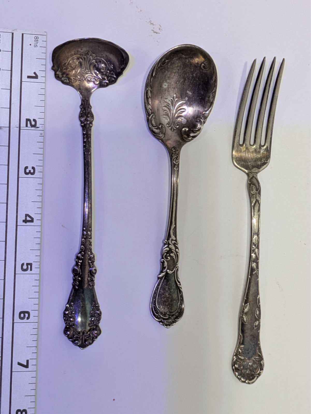 10 Various Flatware Pcs 1987 Roger Bros, Niagara Falls Silver Co, Gilchrist etc