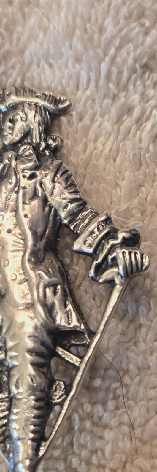 American sterling silver DINNER BELL all silver Courting Colonial Dandy 78 grams