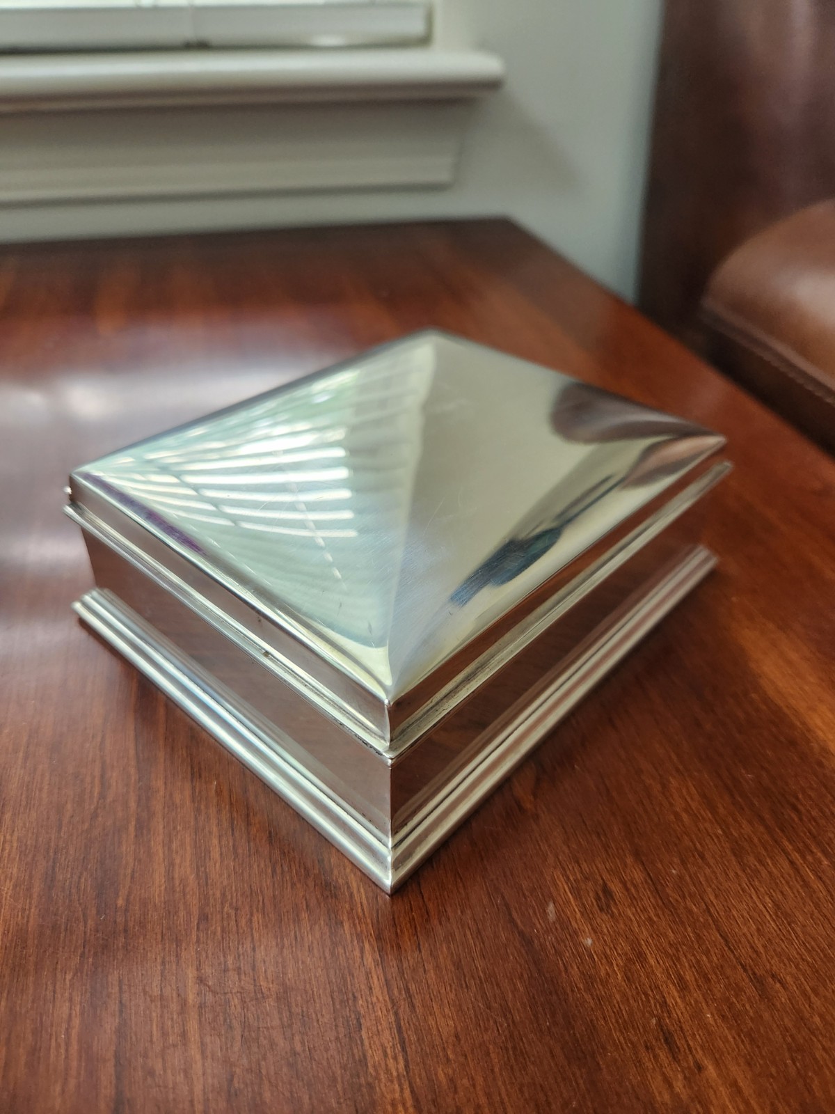 Gorham 313 Sterling Silver Cigarette Case Jewelry Trinket Box Coin Money Holder