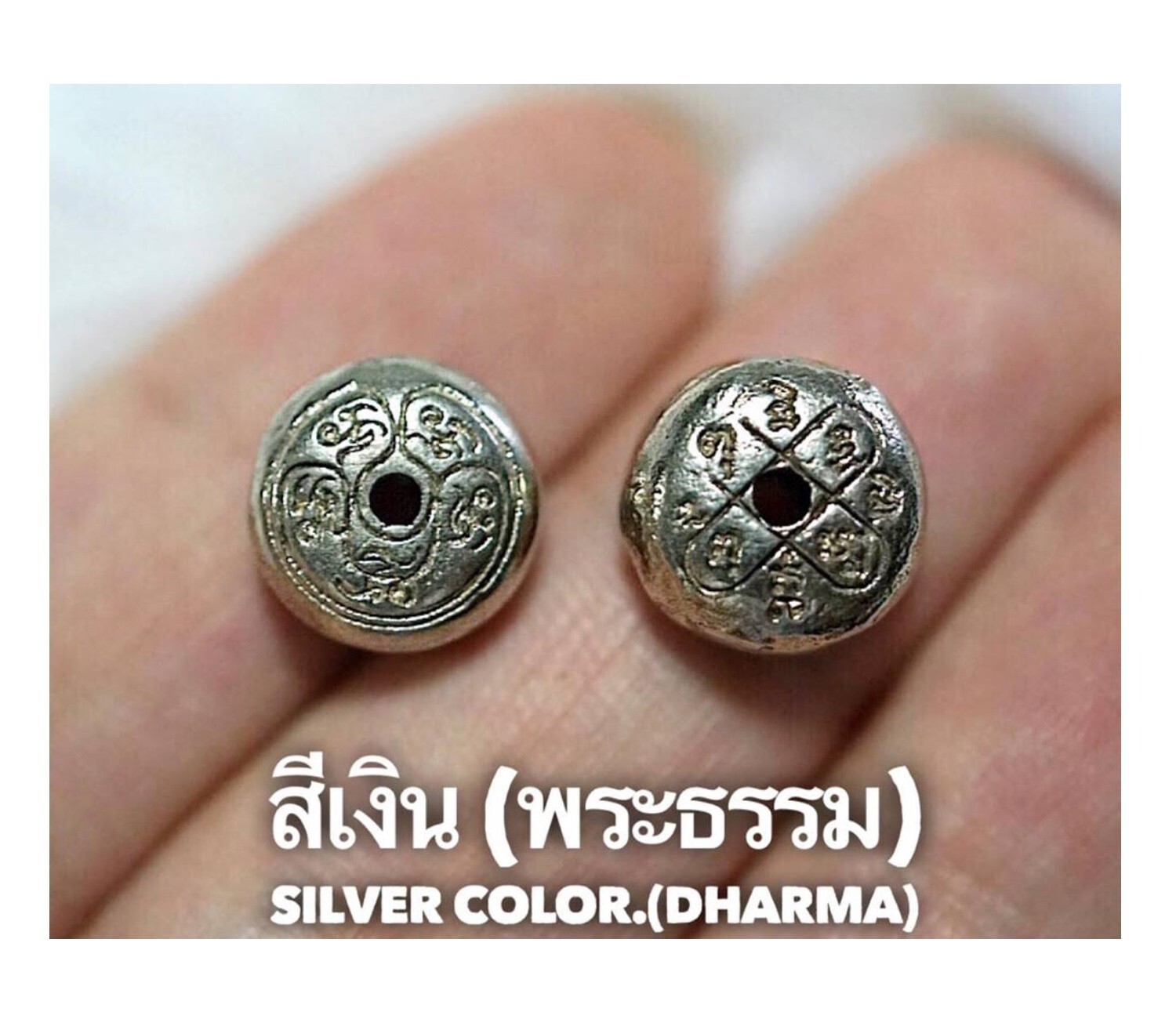 Thai Amulet O Thunderbolt Rosary Bead Arjarn O Talisman Magic Charm Wealthy Luck