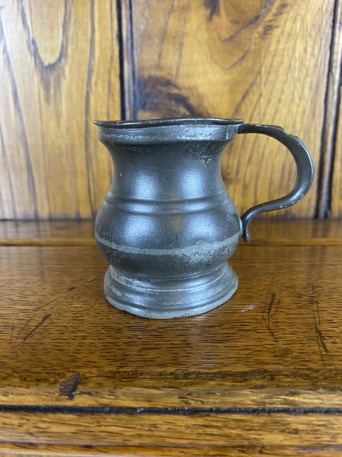 Pewter 1/2 Gill Baluster Measure Tankard #4516/3