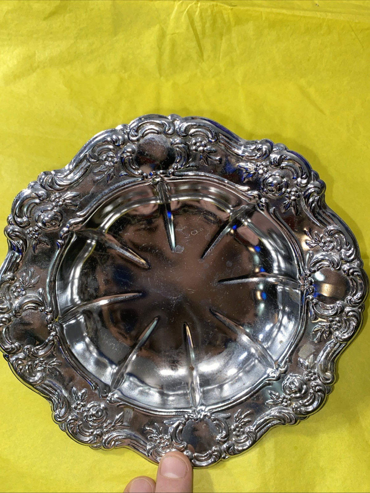 International Silver Co. Silver Plated Bon Bon Dish 7.5″