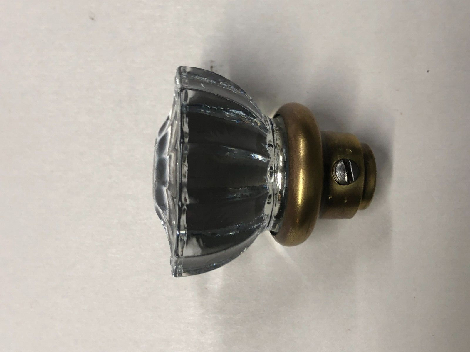 Doorknob Glass “RESTORED” Vintage “ONE” Set ~2″ 12 Point MANY AVAILABLE (M671)