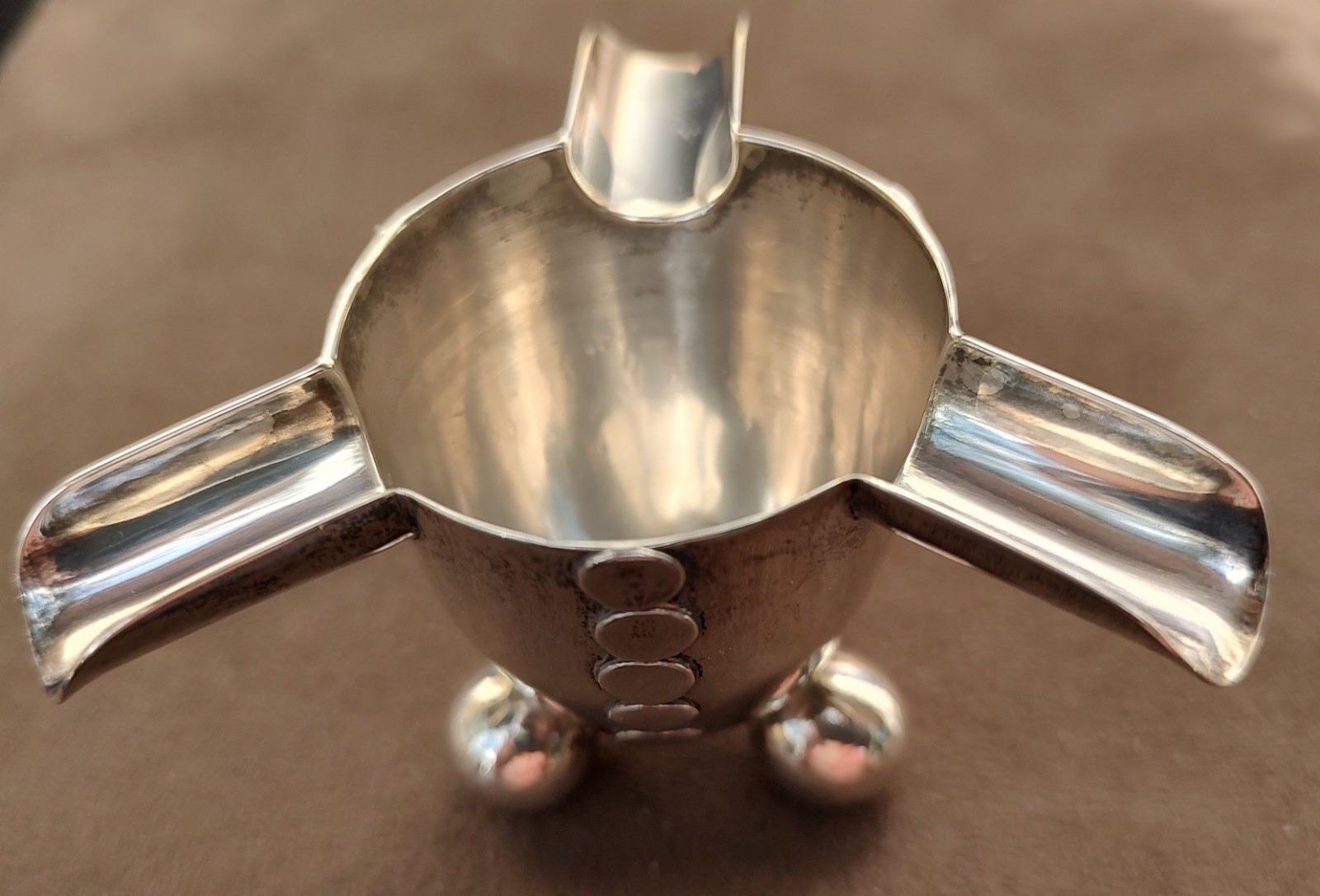 William Spratling Sterling Silver Ashtray, MCM Mexican Silver -READ Description!