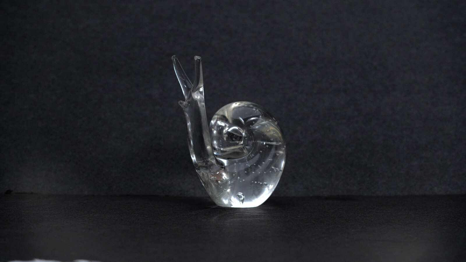 Snail Glass Figure