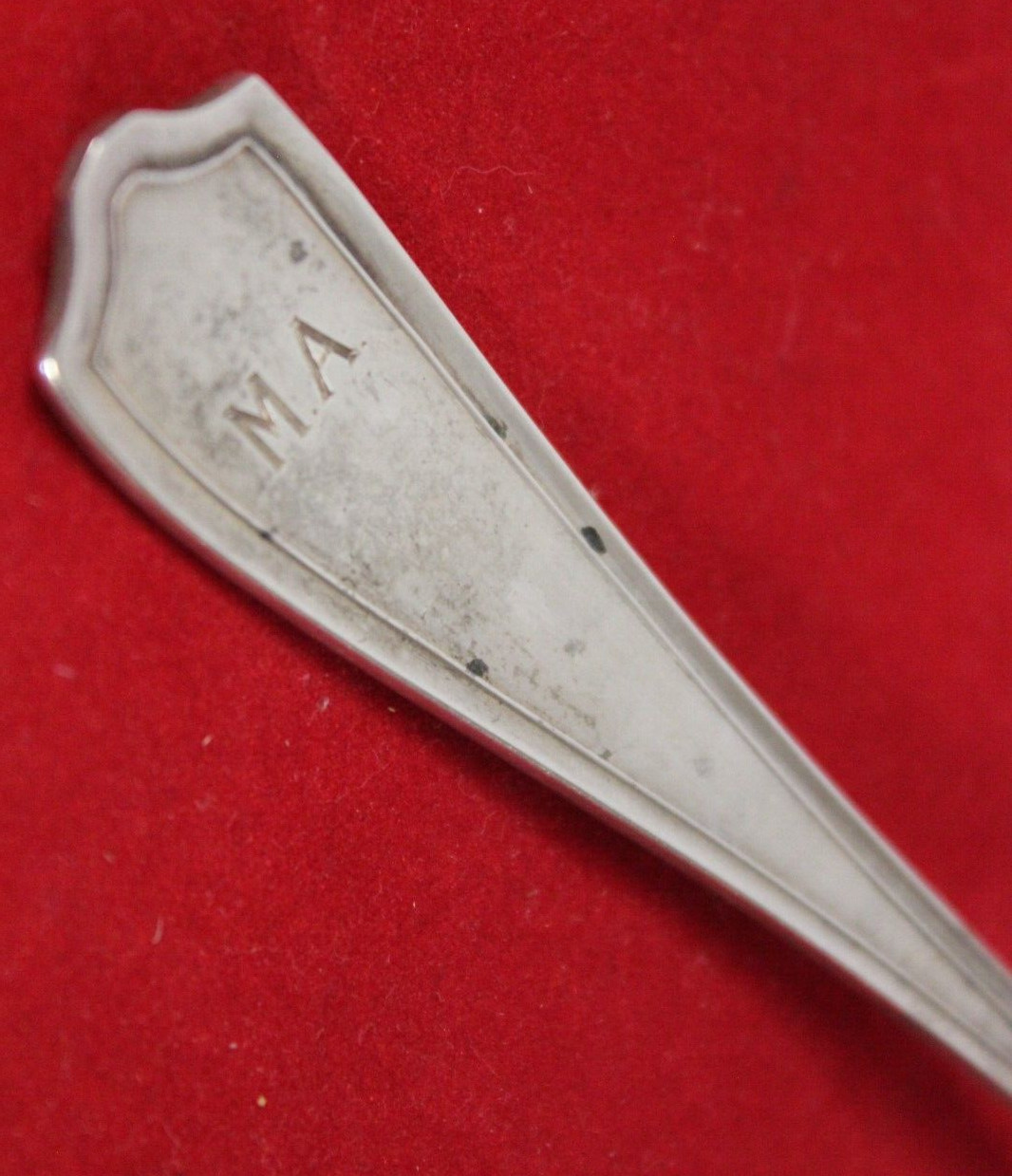 Alvin Maryland Sterling Tomato Server 7 5/8″ Monogram “M.A.” (1910) 46.5g