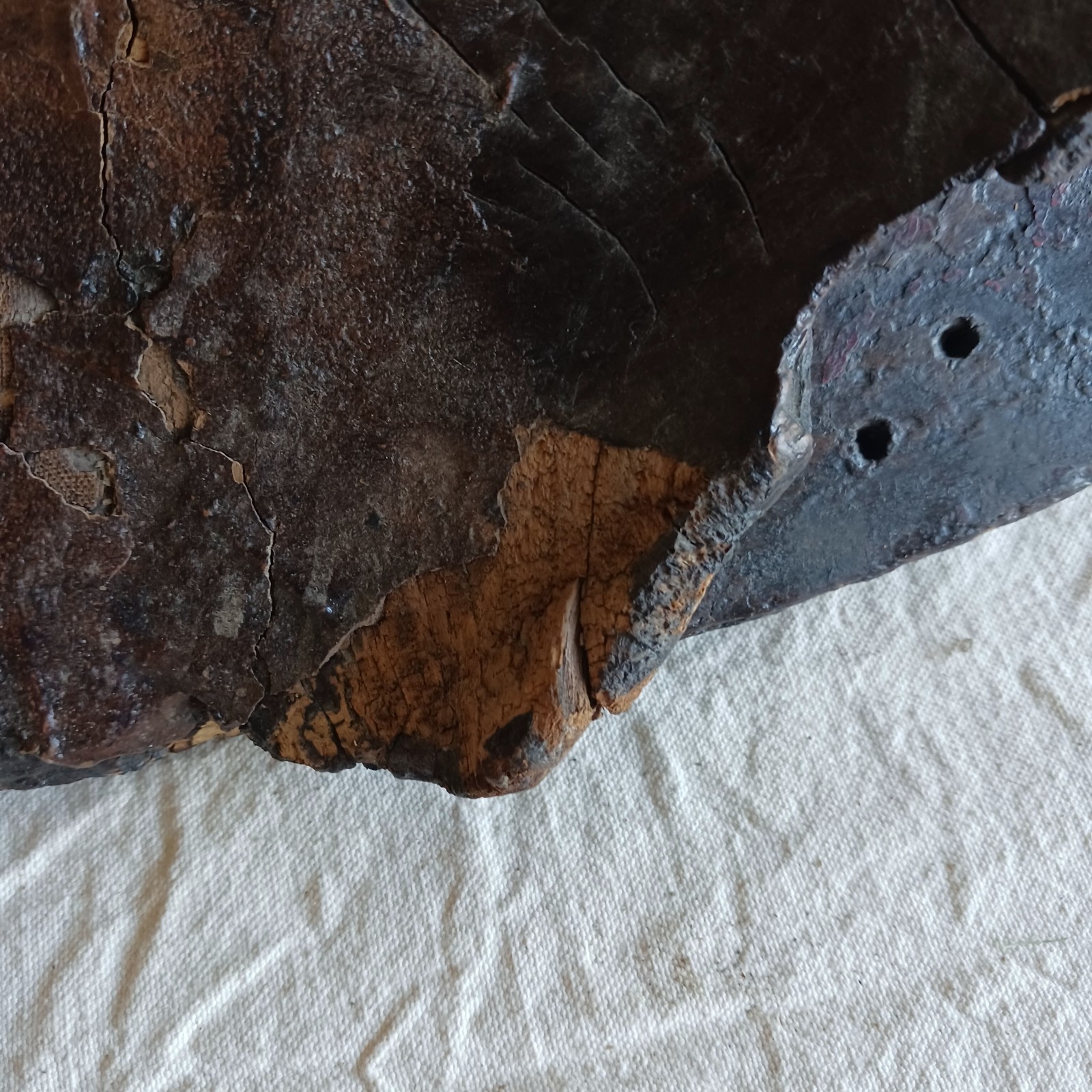 Antique Wooden Saddle