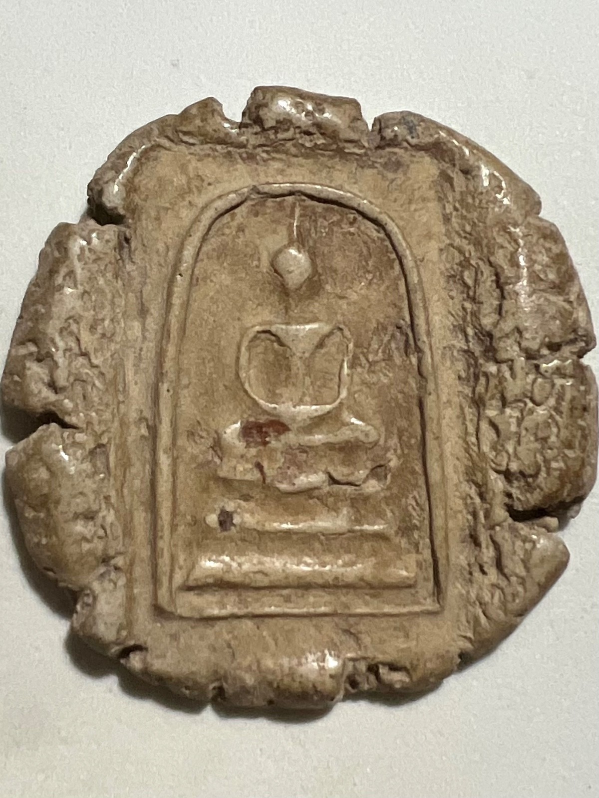 PHRA SOMDEJ LP RARE OLD THAI BUDDHA AMULET PENDANT MAGIC ANCIENT IDOL#800