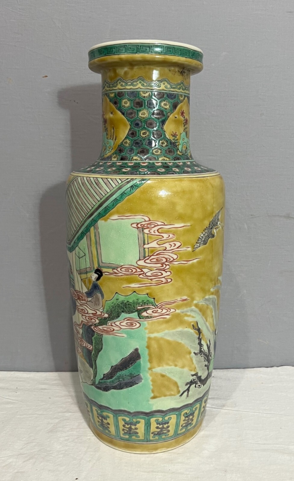 Chinese Wu-Cai Porcelain Vase M4103