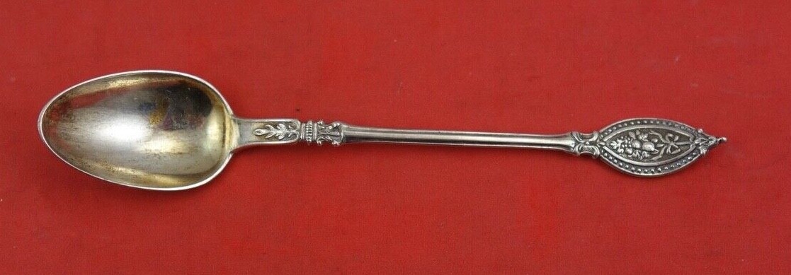 Danish Sterling by Various Makers Sterling Silver Coffee Spoon 4 5/8″