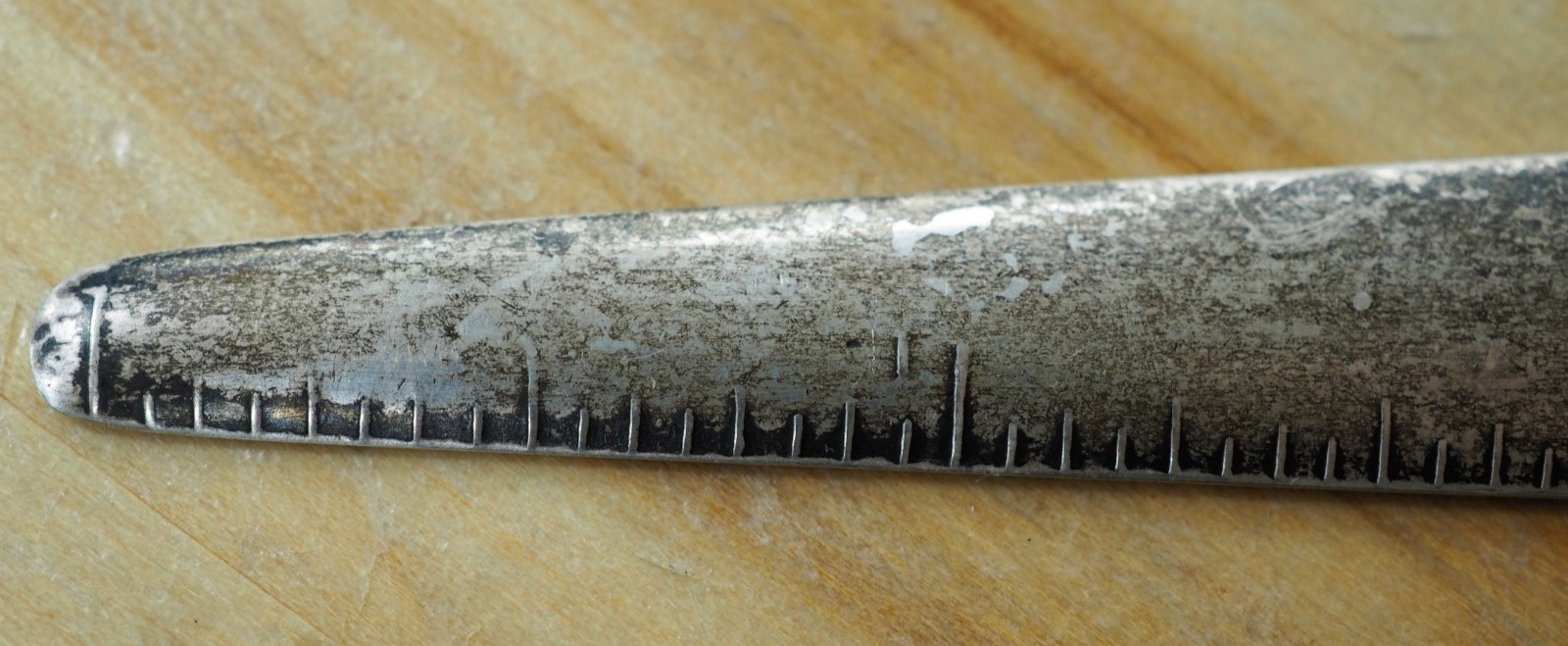 S. Kirk & Son Sterling Floral Repousse Ruler/Letter Opener ~No Monogram!