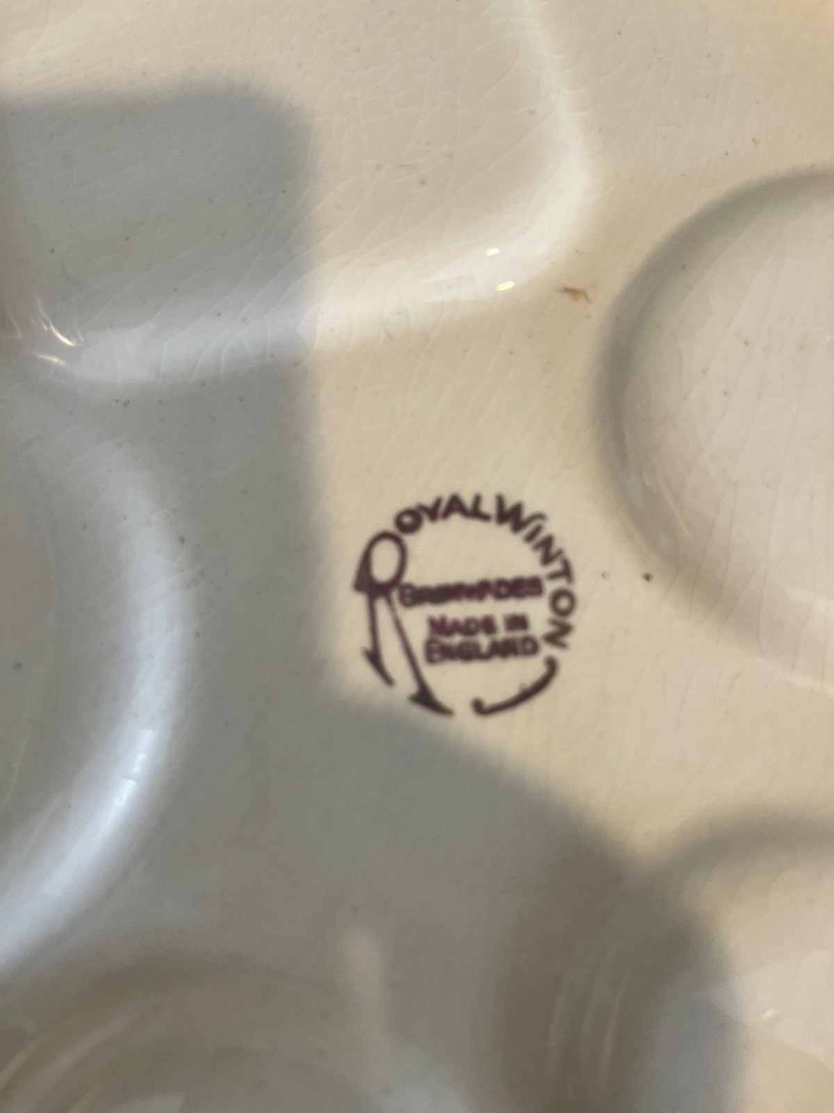 Royal Winton individual breakfast set