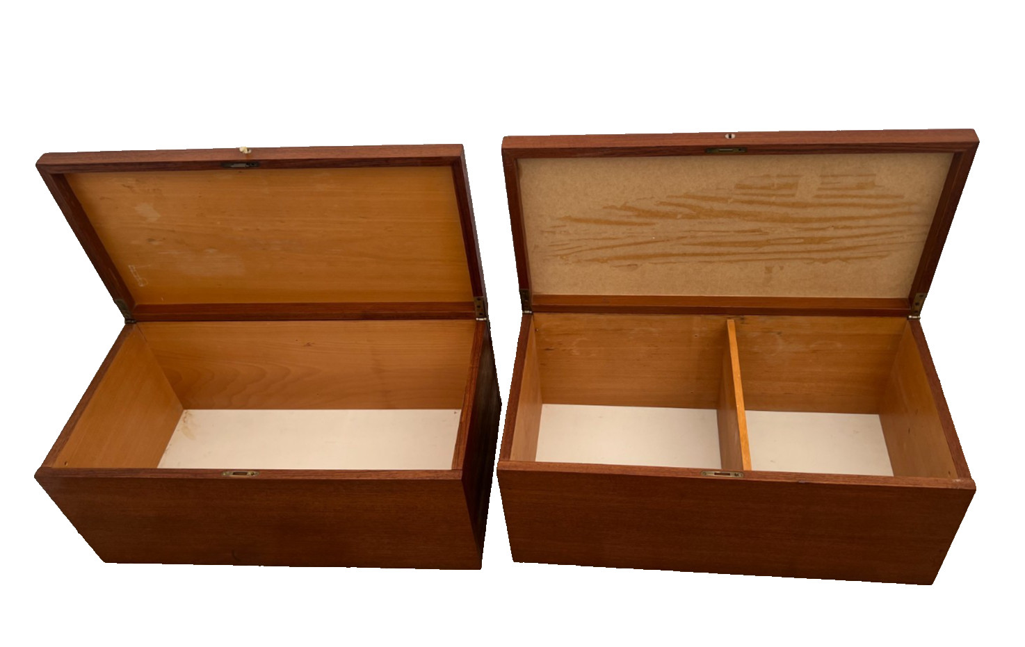 Mid Century Record Cabinets pair by Strings Wall Shelving Designers Nils Kajsa