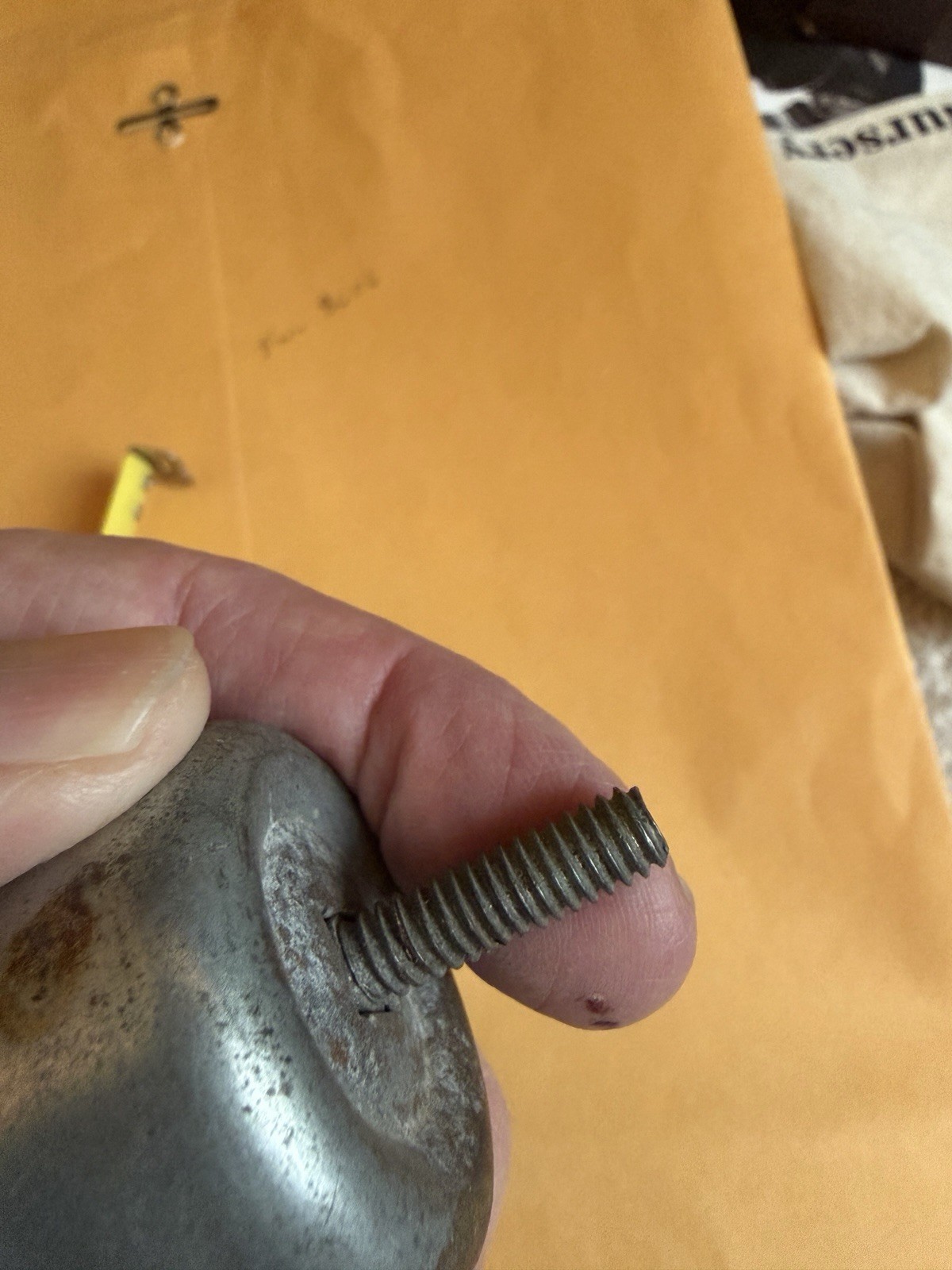 1 Screw In Caster Wheels Roller Round Ball Style Antique