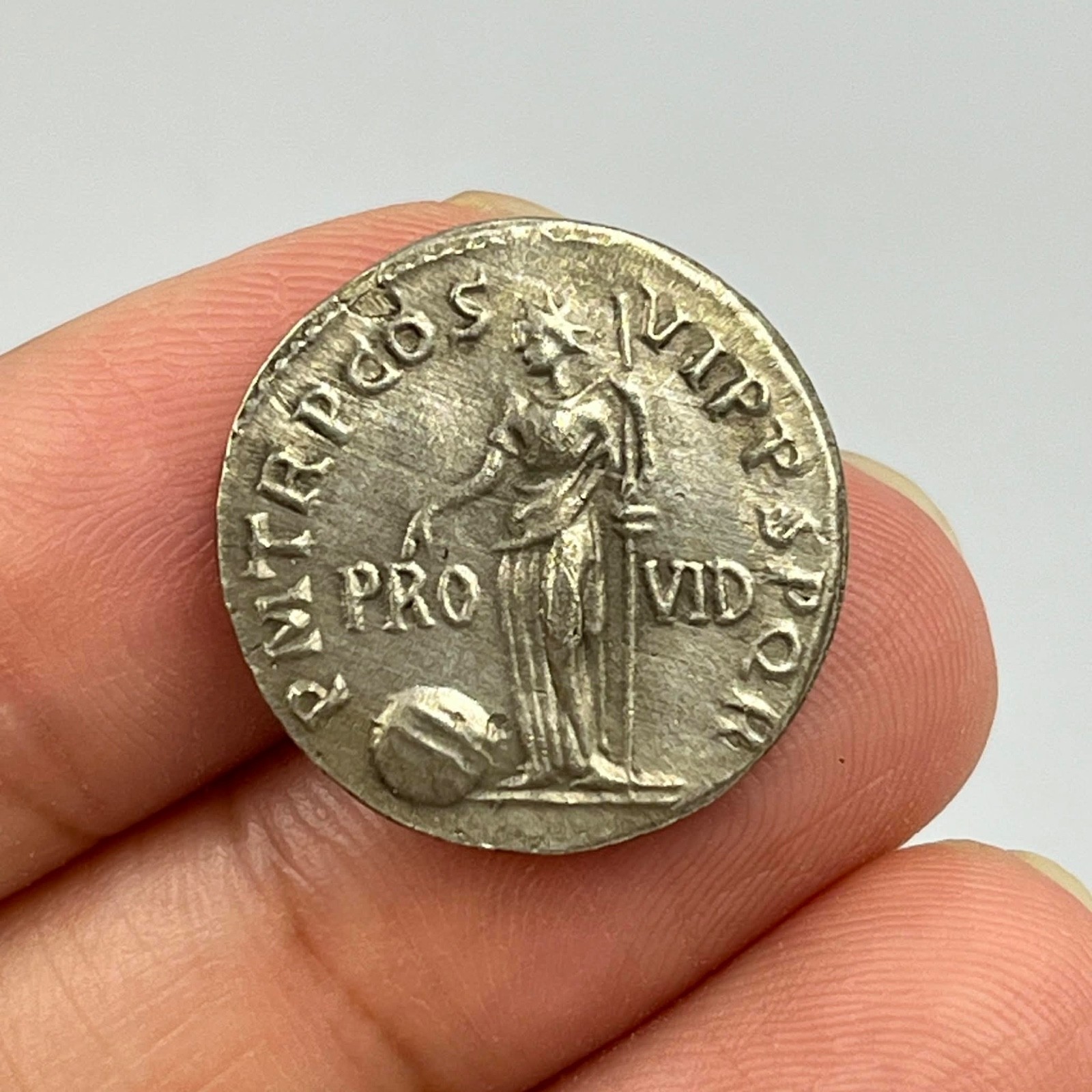 Unique Authentic Ancient Roman Greek Silver Tetradrachm Coin Ca. 454-404 BC
