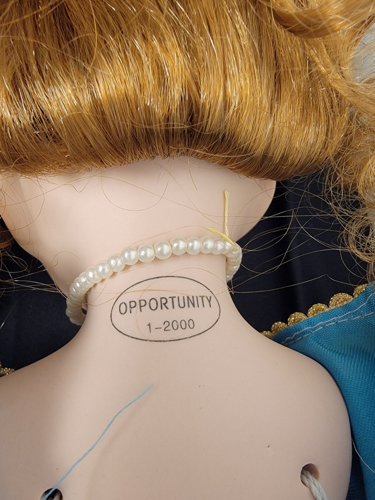 Porcelain DOLL Treasure Forever VINTAGE Limited 1-2000 perfect Head to toe!