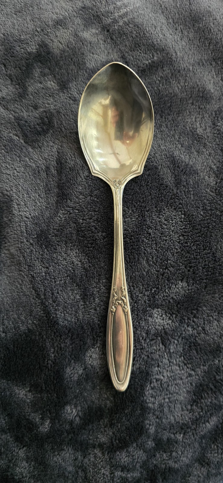 ​Antique 1915 Yourex Panama Silverplate Sugar Spoon Associated Silver Co 6″
