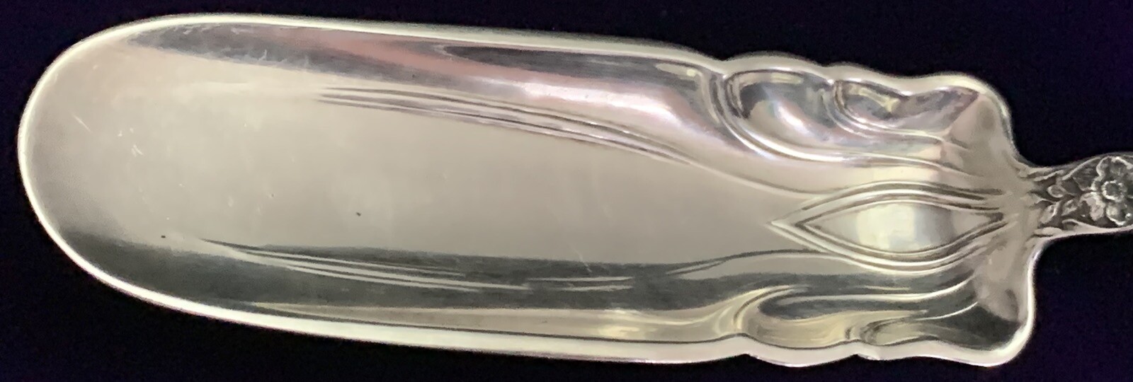 Watson Wallace Sterling Flatware, Jelly Cake Knife Server, 7 1/2 inches