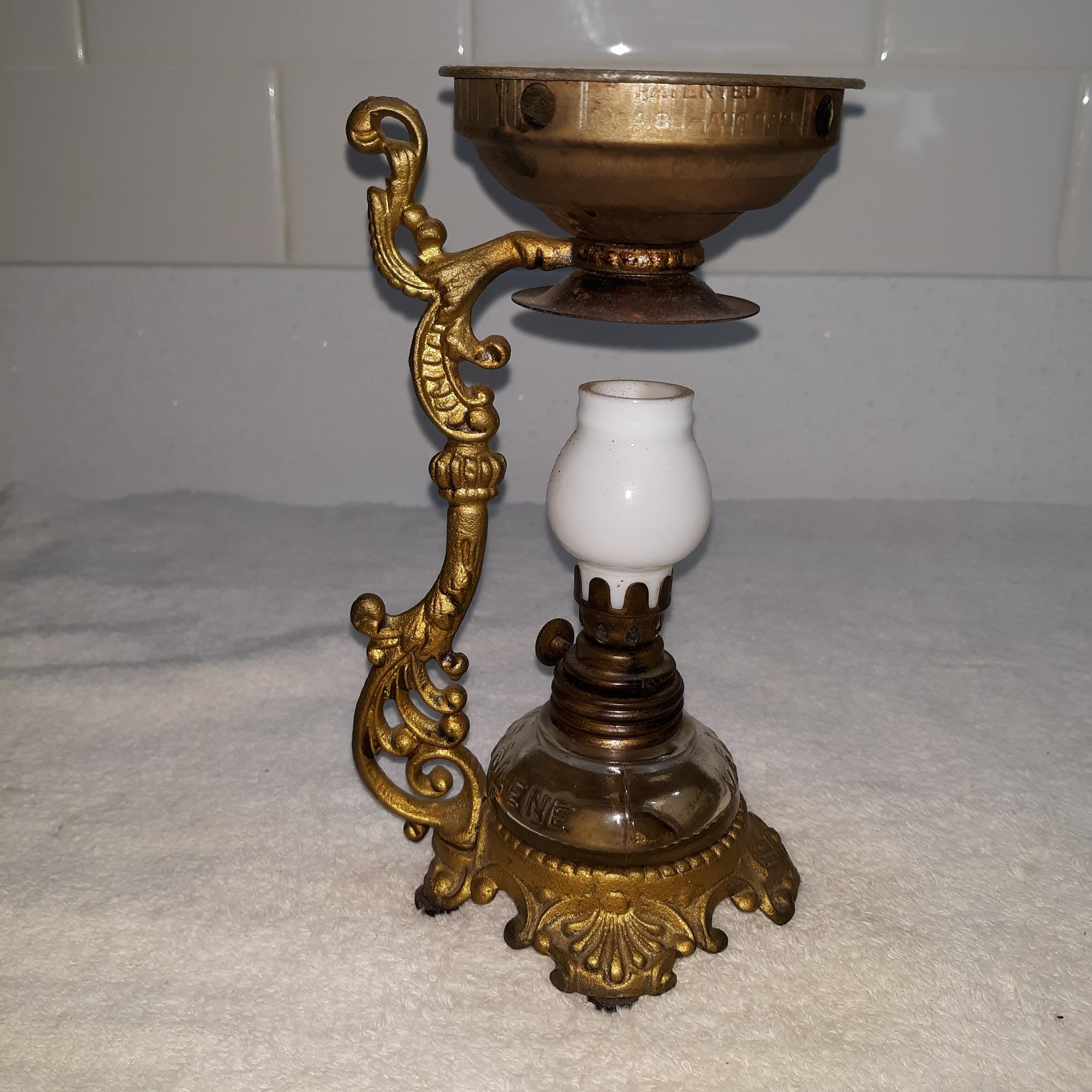 Antique VAPO CRESOLENE Vaporizing Lamp – Complete