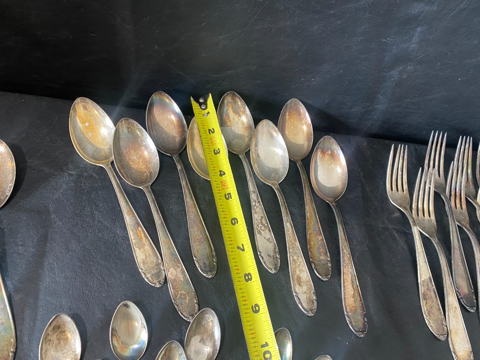vintage BMF 90 silverplate flatware set 60 pieces fork spoon knife etc.