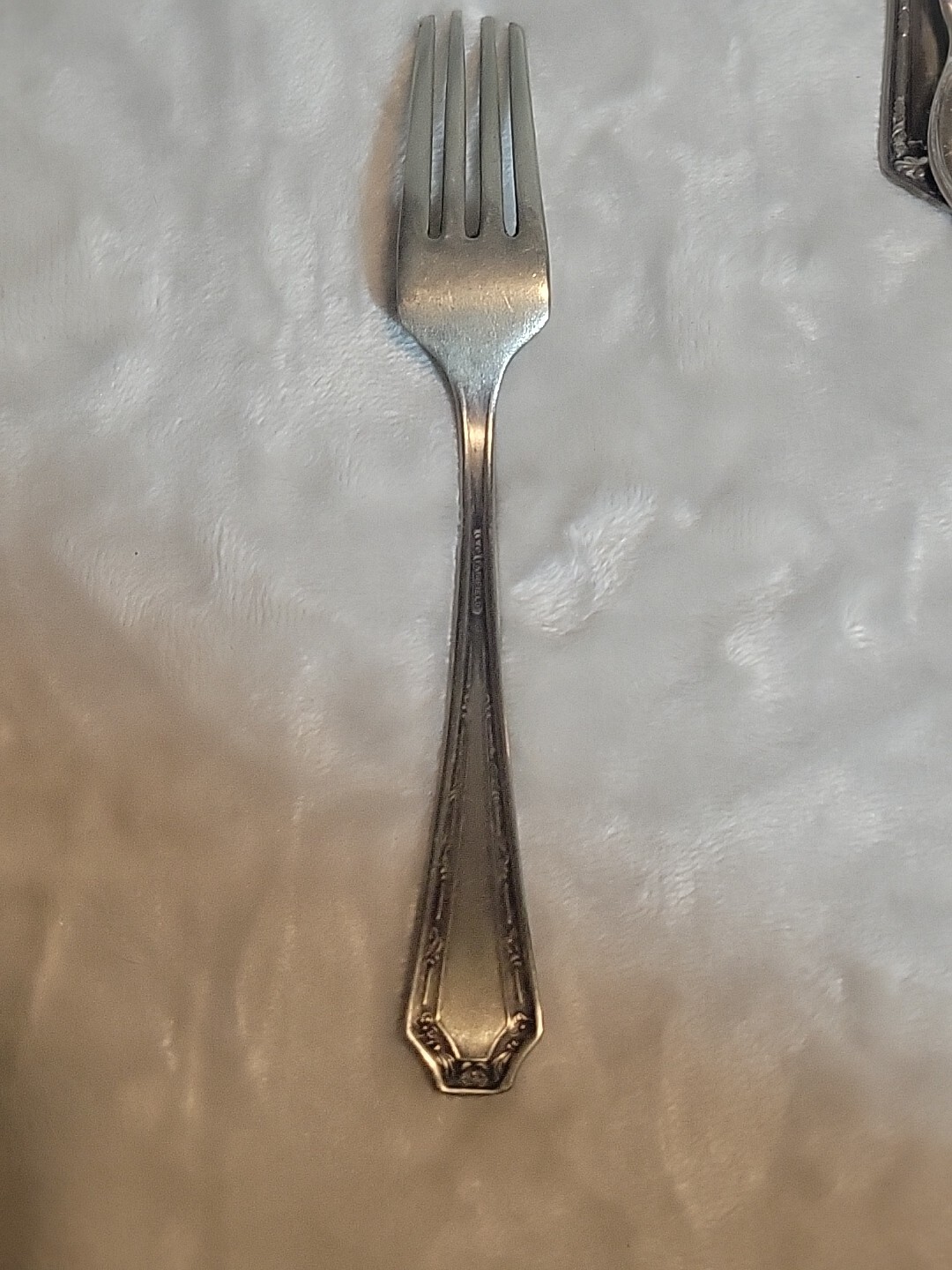 Silverplate Fairfield Alpha Dinner Fork 7″
