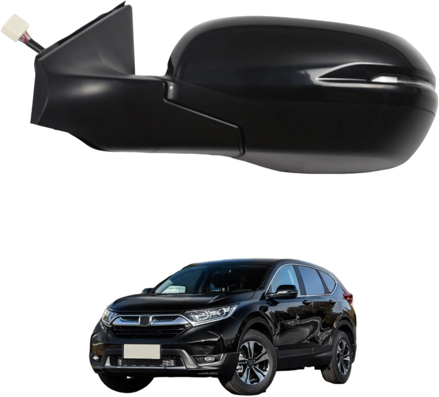 Side Mirror Car Door Mirror Fits for HONDA CRV 2017-2022 Left Driver Side | Powe