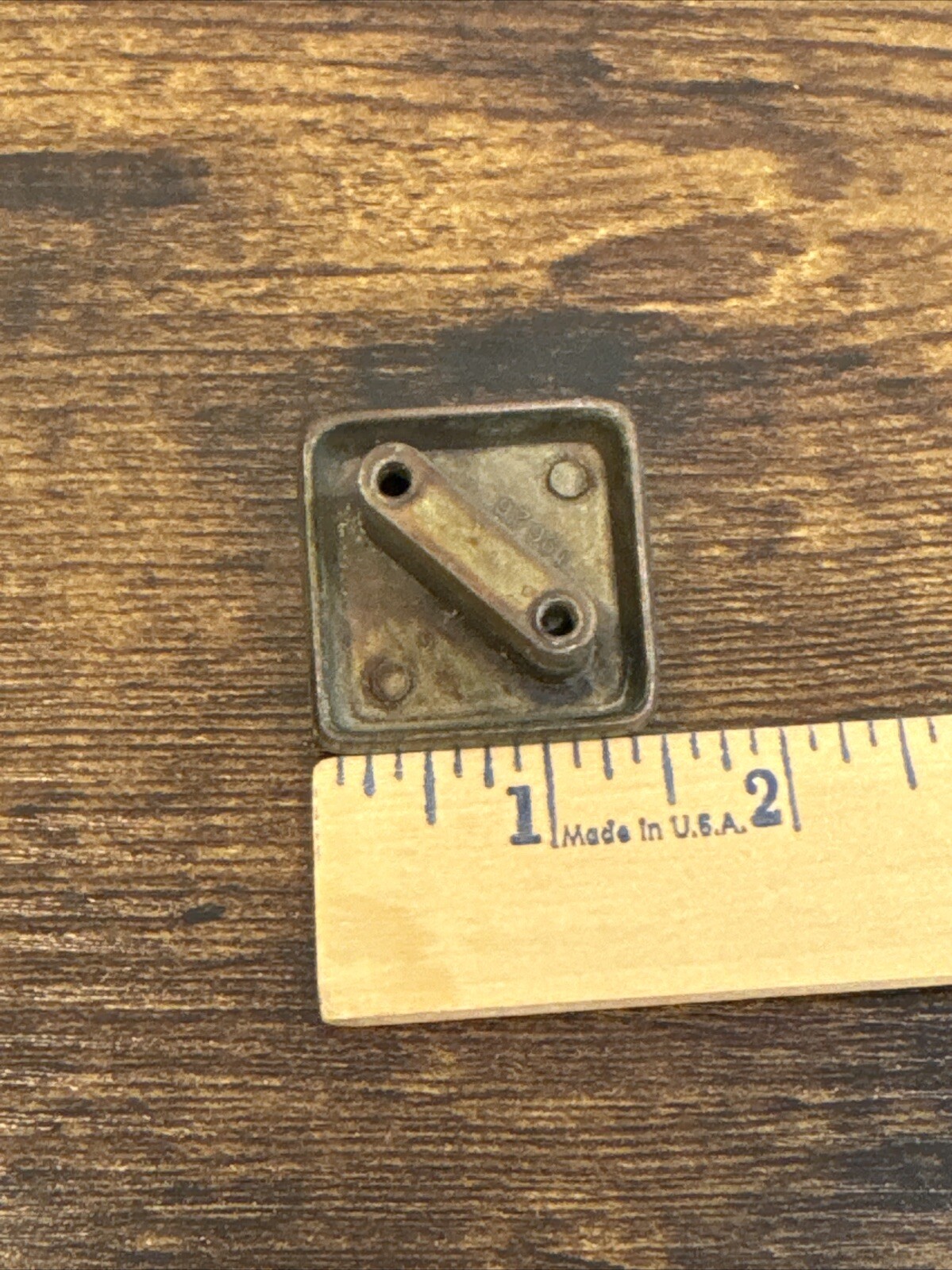 Drexel Collage Group Drawer Pull Knob Brass Vintage Dresser Credenza Armoire