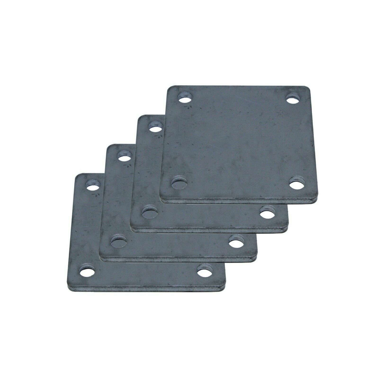 3″ x 3″ Heavy Duty Welding Base Plate With Holes – 4 Pieces