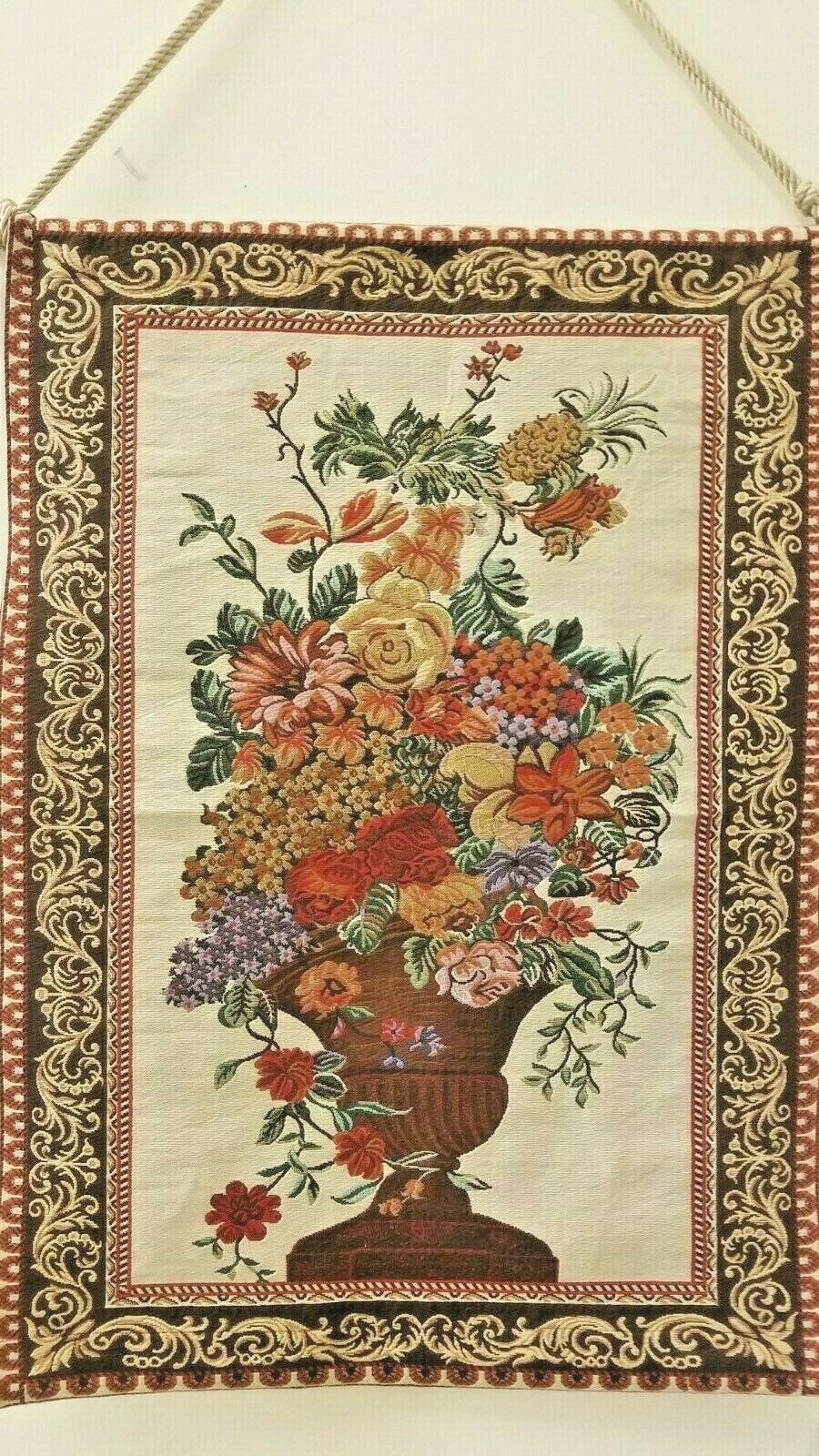 AUTHENTIC VINTAGE FRENCH TAPESTRY FINE WEAVE”DE RAMBOUILLET” STYLED 3′ X 2′