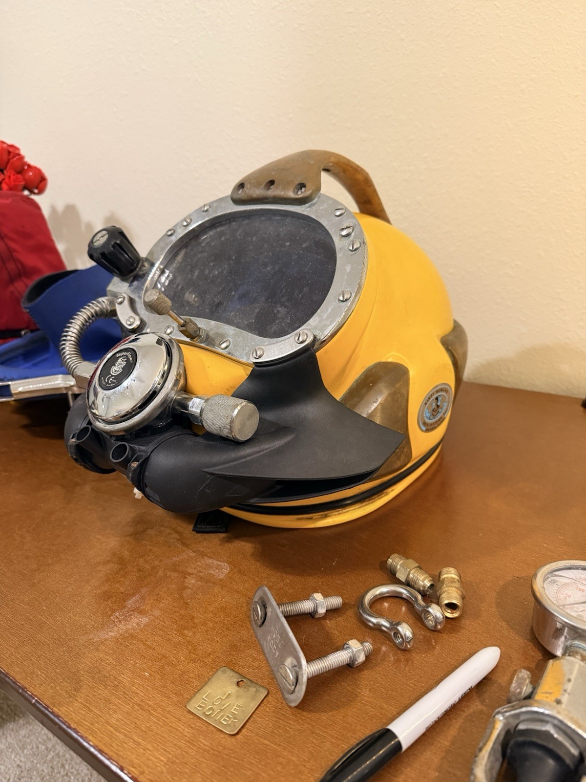 Kirby Morgan 17-B Commercial Diving Hard Hat
