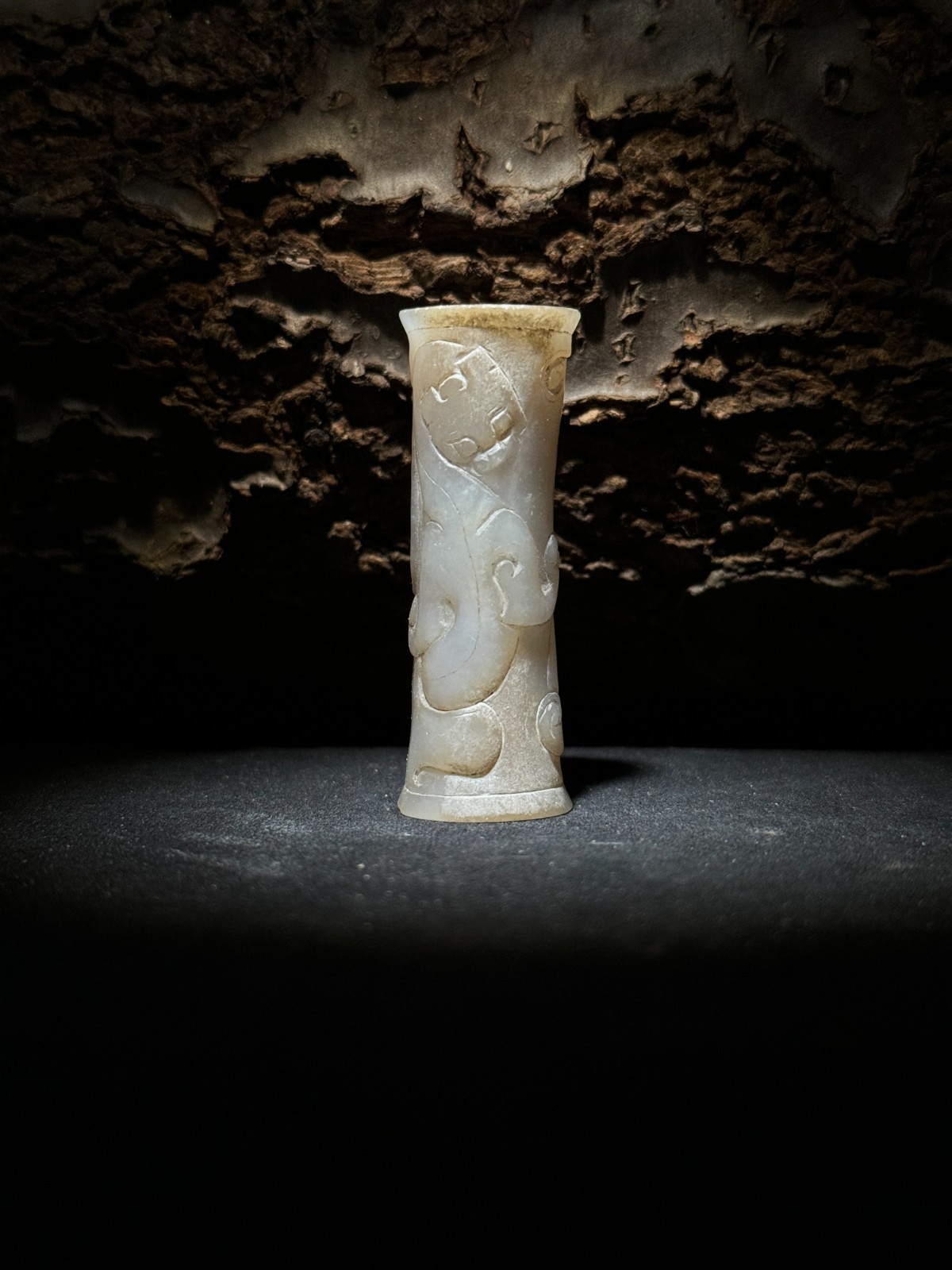 Chinese Jade Pendant Bixie Mythical Pendant Chimera Han Dynasty 206 BC-220