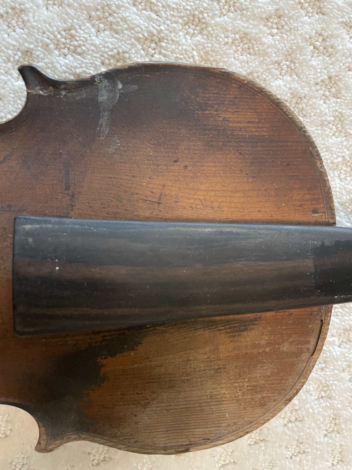 Original Transitional/Classical French Violin: F. Breton, Mirecourt, 1810.