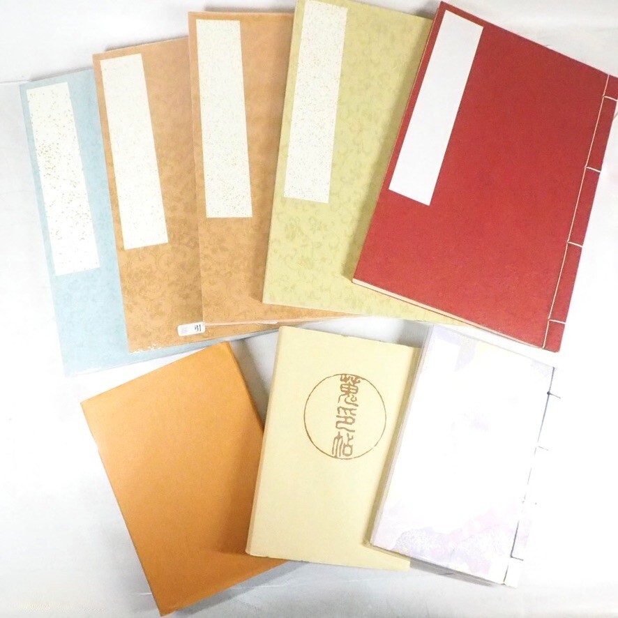 Unused! Houmyo-cho, Goshuin-cho Books 8pcs stamp note books c2000s Japan ②