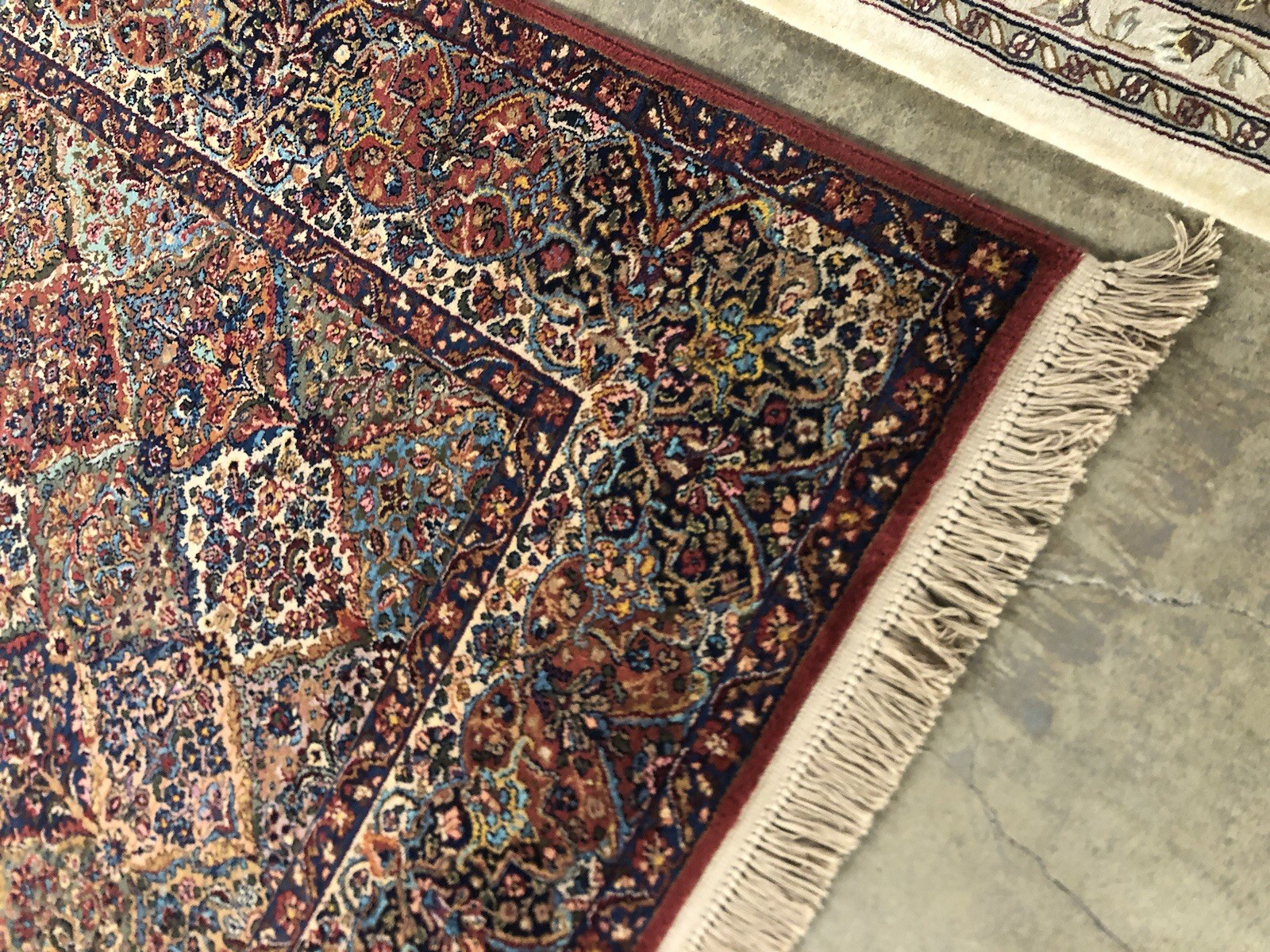 KARASTAN KIRMAN MULTI_COLOR PANEL PATTERN#717 RUG 8.8 X 12