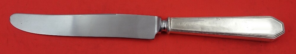 Queen Anne Plain By Dominick and Haff Sterling Silver Dinner Knife french 9 3/4″