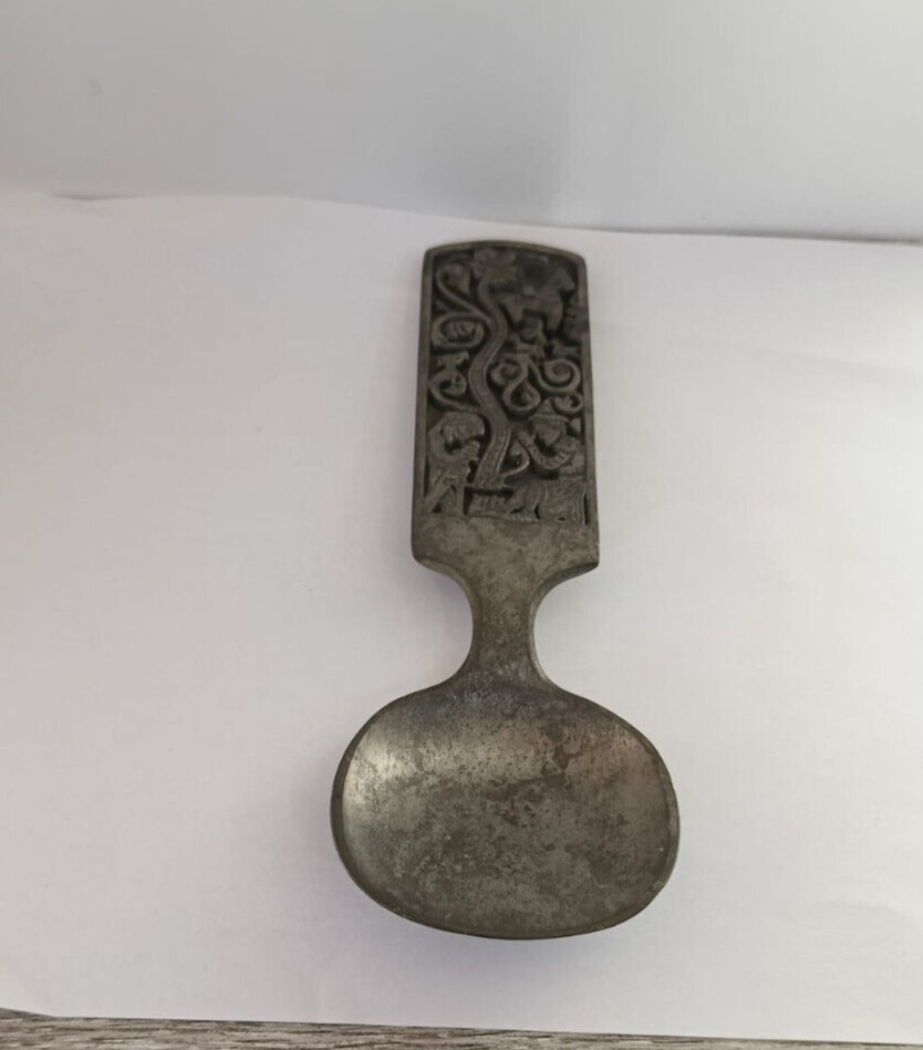 Vintage Souvenir Rare Spoon Decoration Metal Stamp Randa Home 7.5 x1.5″ Engraved