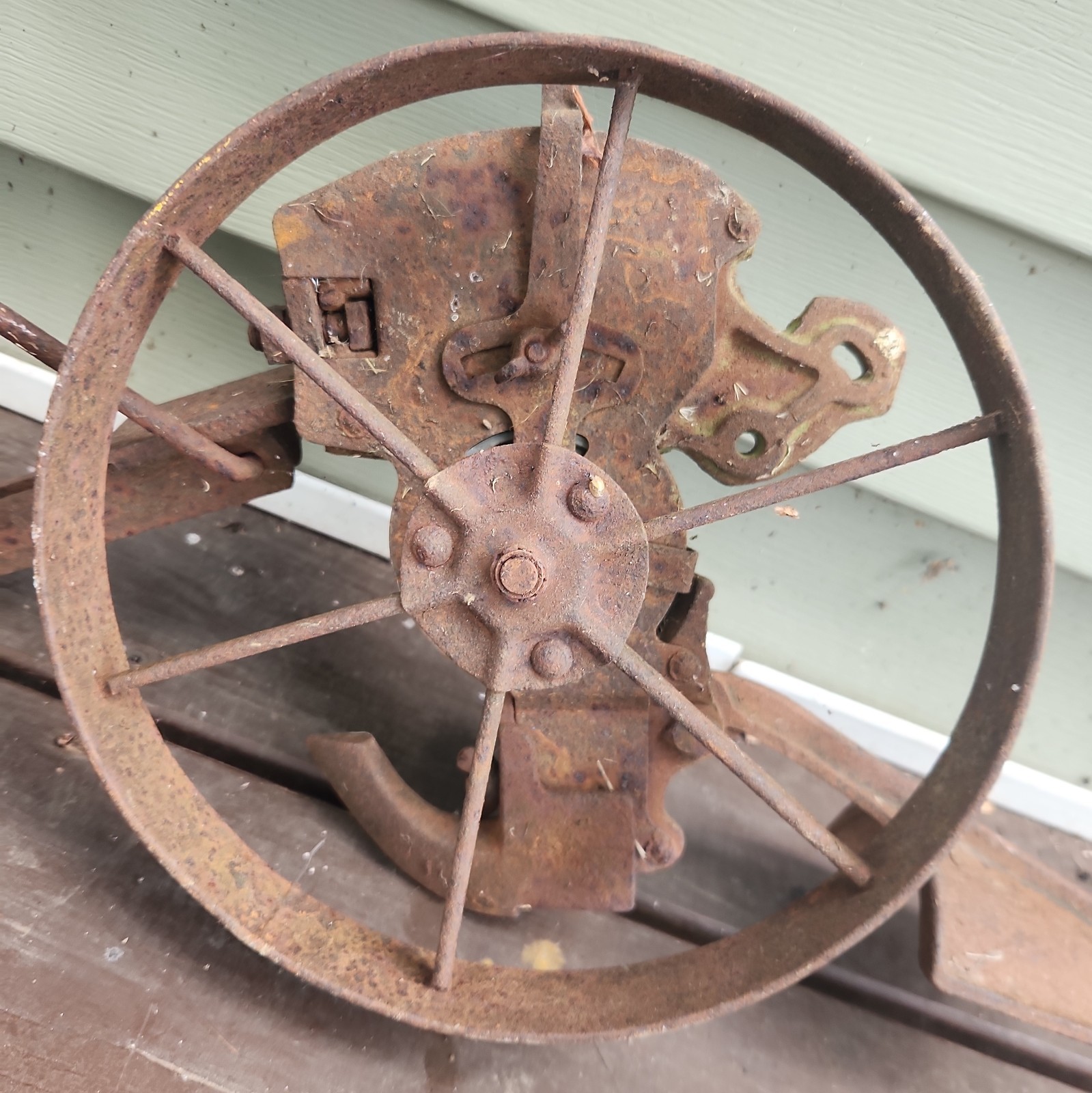 Rare antique Planet Jr No 35 seeder planter attachment collectible garden tool