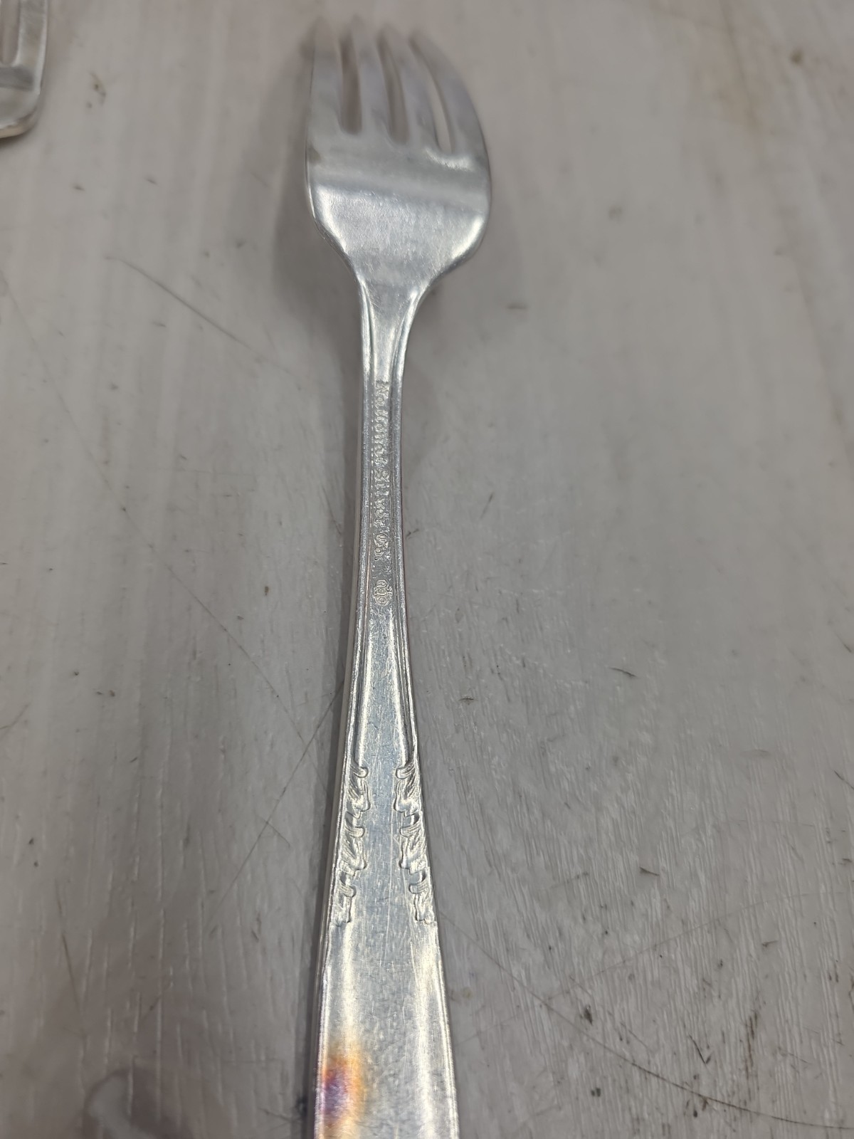 8 King Edward Silverplate Dinner Fork National Silver Co Lot