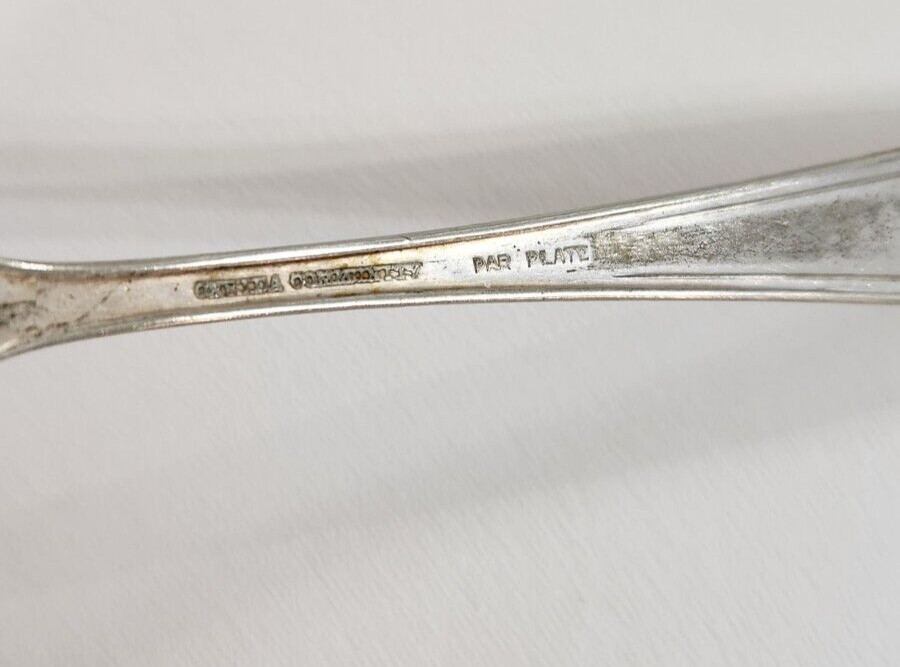 Oneida Community Par Plate 1915 Bridal Wreath Forks 3 Vintage Flatware Fork