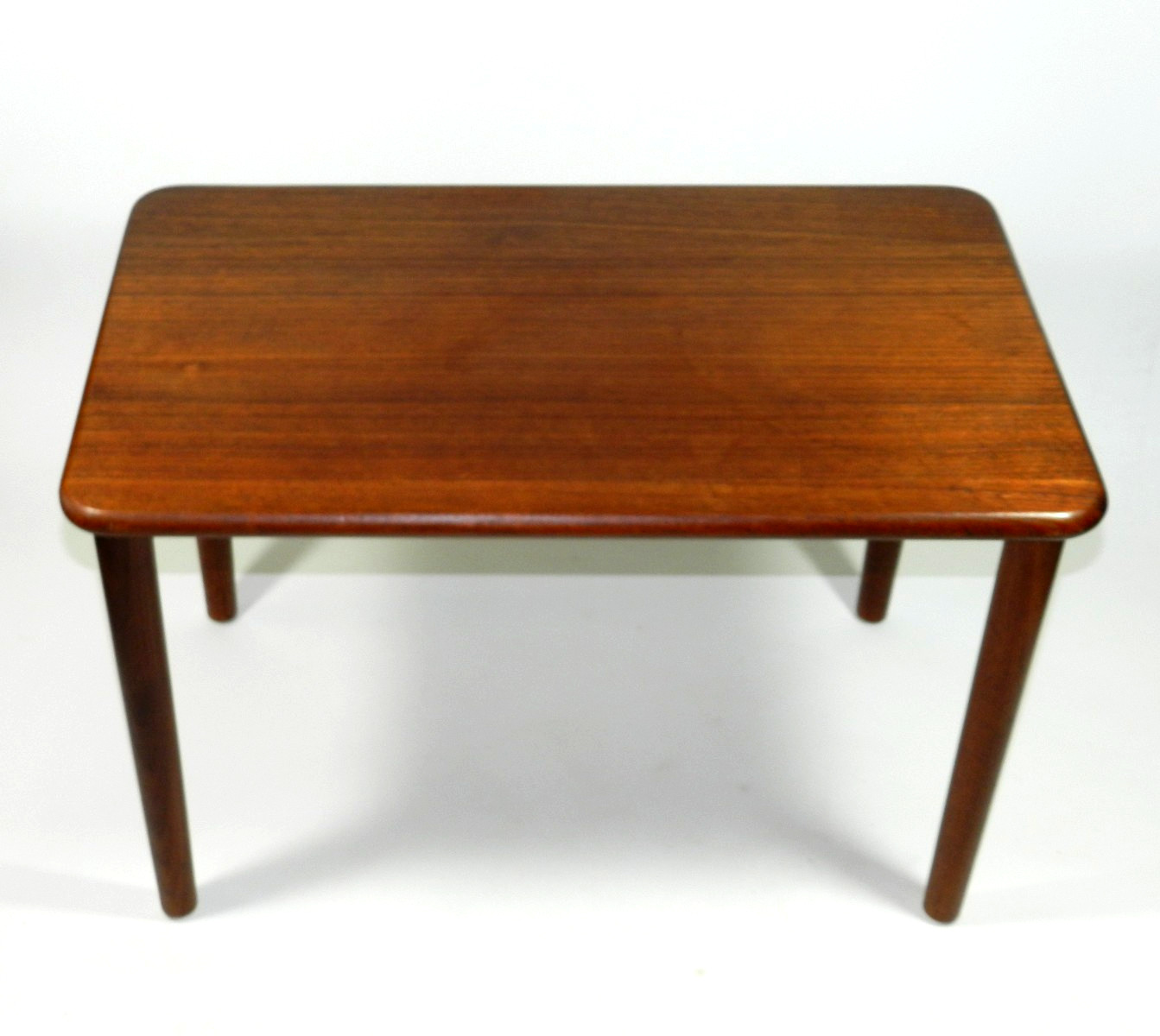 Teak Coffee Side Table Mid Century Danish Modern Vintage Mcm