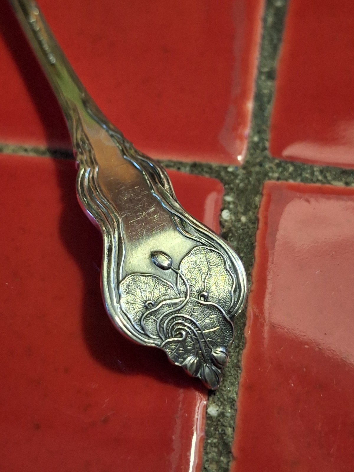 RARE Nenuphar 5 O’Clock Youth Spoon 1905 By American Silver Plate 5″ Long