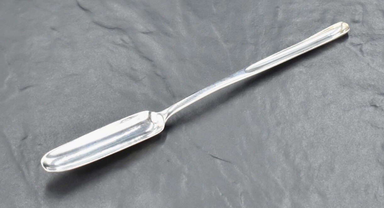 Sterling Silver Marrow Scoop William 4th London 1833 William Collins ? Over 200y