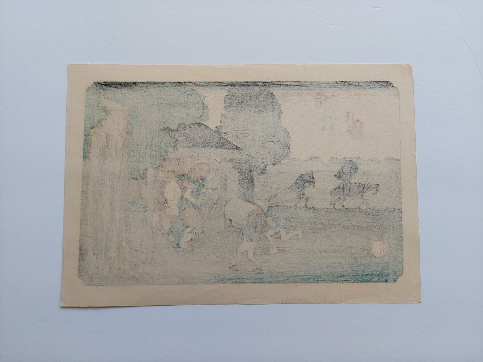 JAPANESE WOODBLOCK PRINT by HIROSHIGE